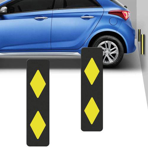 Protetor de Para-Choque para Paredes Garagem Estacionamento Confeccionado em Eva Preto e Amarelo é bom? Vale a pena?