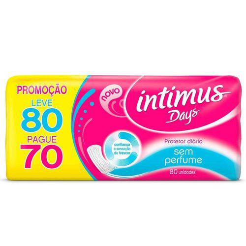 Protetor Diário Intimus Days Sem Perfume Leve 80 Pague 70 é bom? Vale a pena?