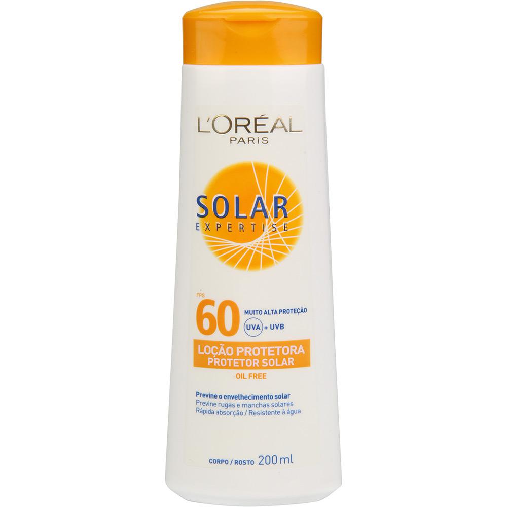 Protetor Solar Expertise Loção FPS 60 200ml - L'Oréal Paris é bom? Vale a pena?