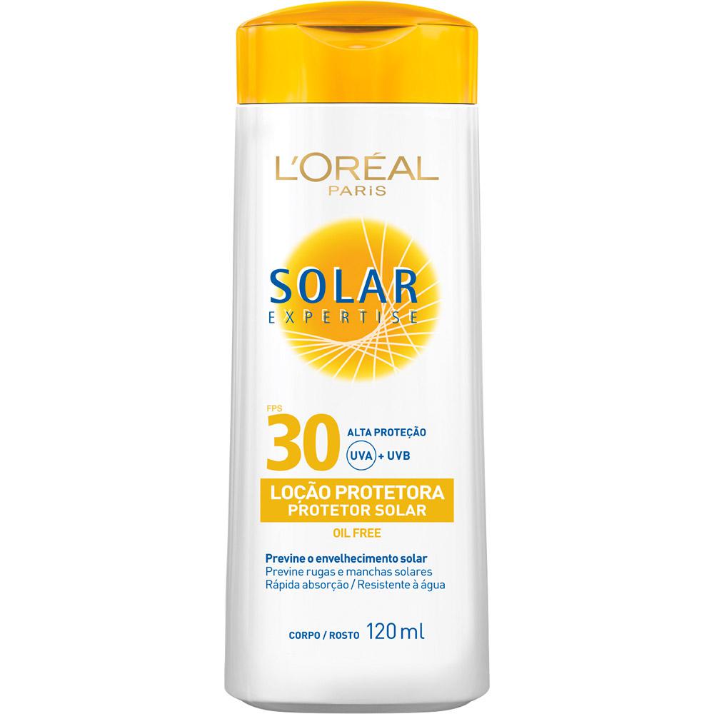 Protetor Solar Expertise Loção FPS 30 120ml - L'Oréal Paris é bom? Vale a pena?