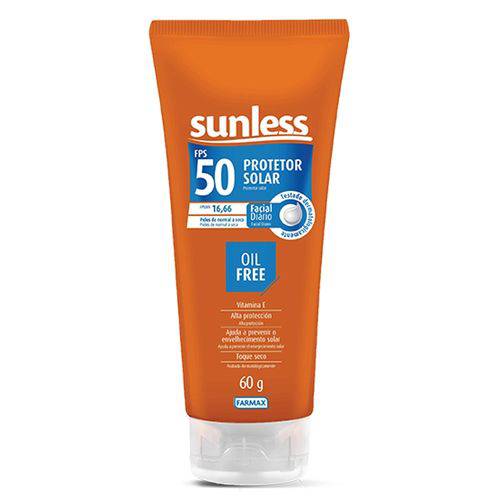 Protetor Solar Facial Fps 50 Sunless 60g é bom? Vale a pena?