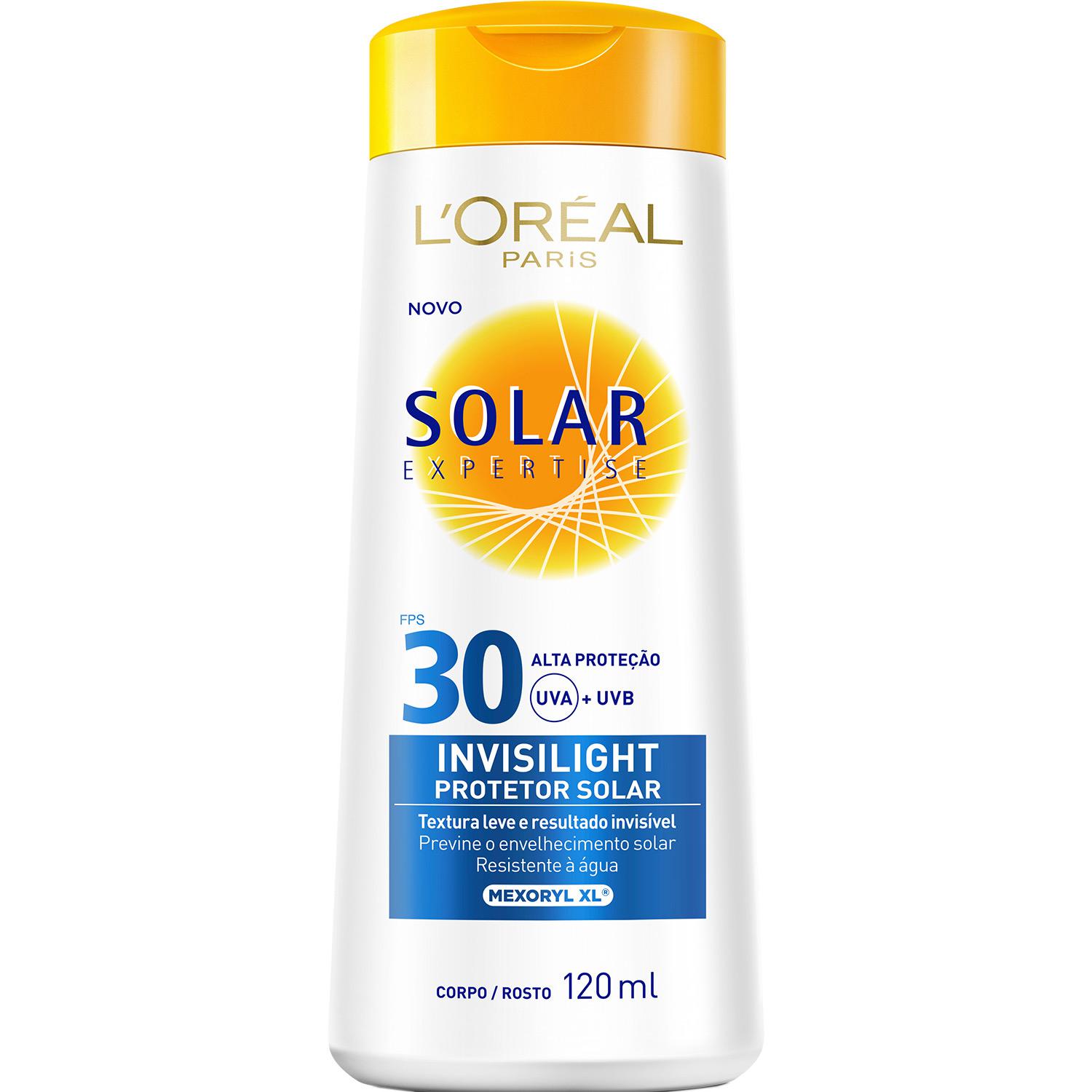 Protetor Solar L'Oréal Paris Expertise Invisilight FPS 30 120ml é bom? Vale a pena?