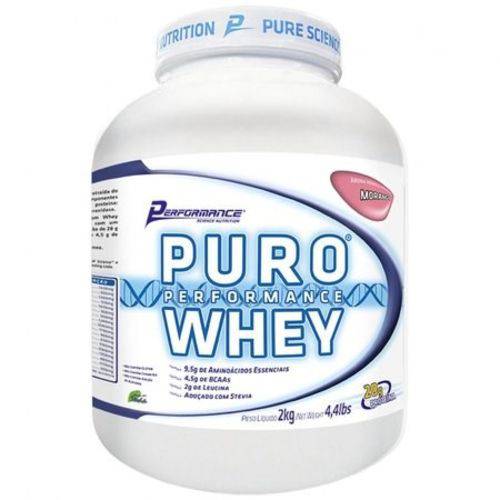 Puro Whey 2 Kg Performance Nutrition Morango é bom? Vale a pena?