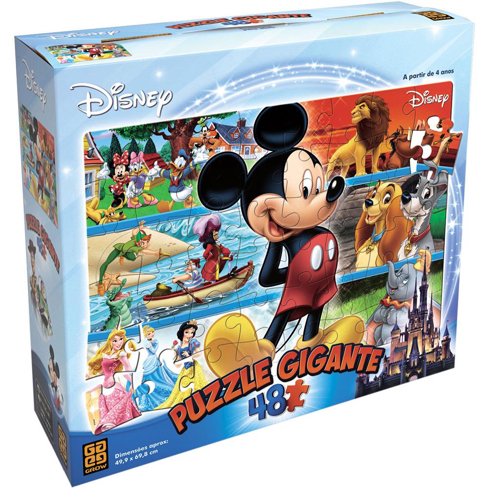 Puzzle Gigante 48 Disney - Grow é bom? Vale a pena?