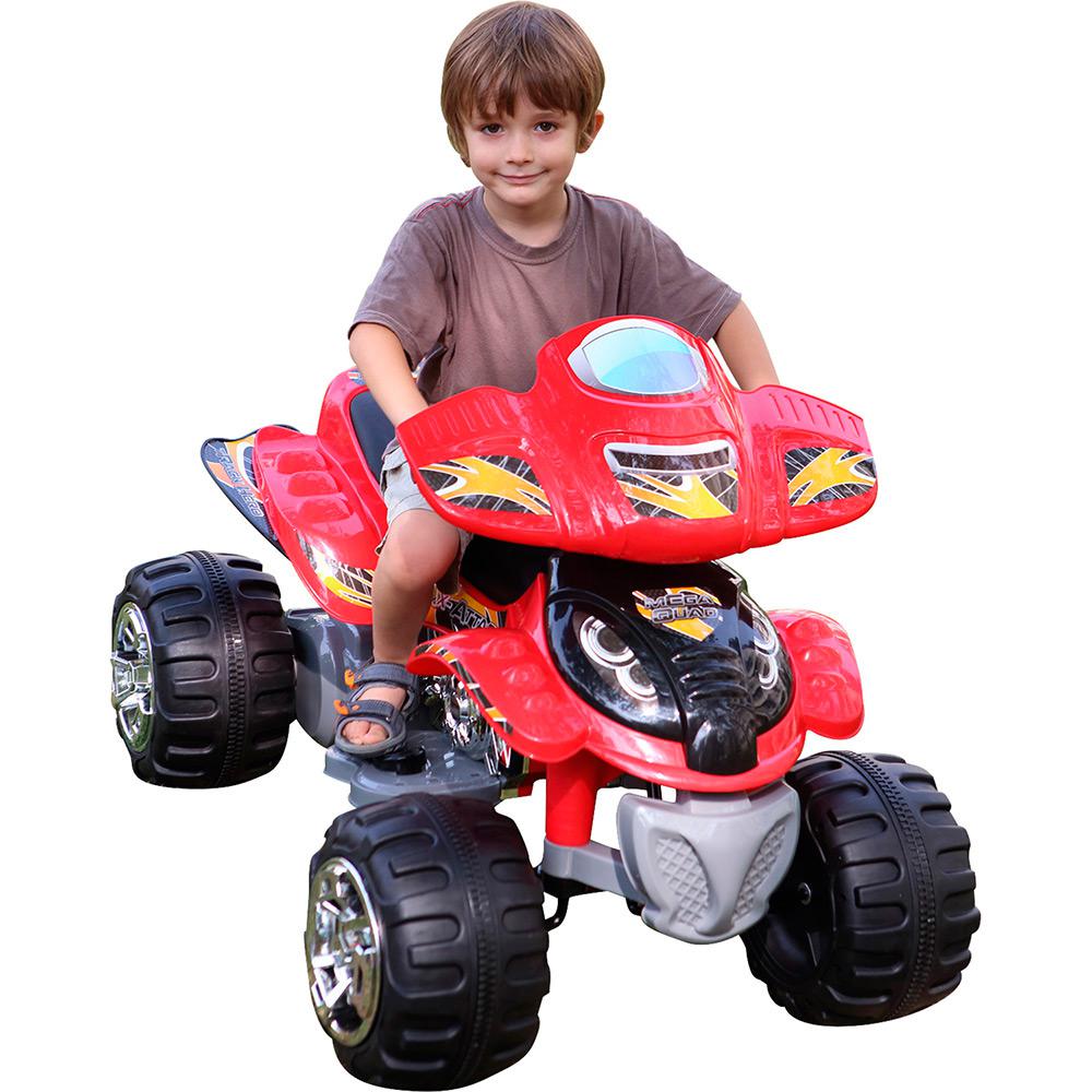 Quadriciclo Infantil 12V Vermelho - brink+ é bom? Vale a pena?