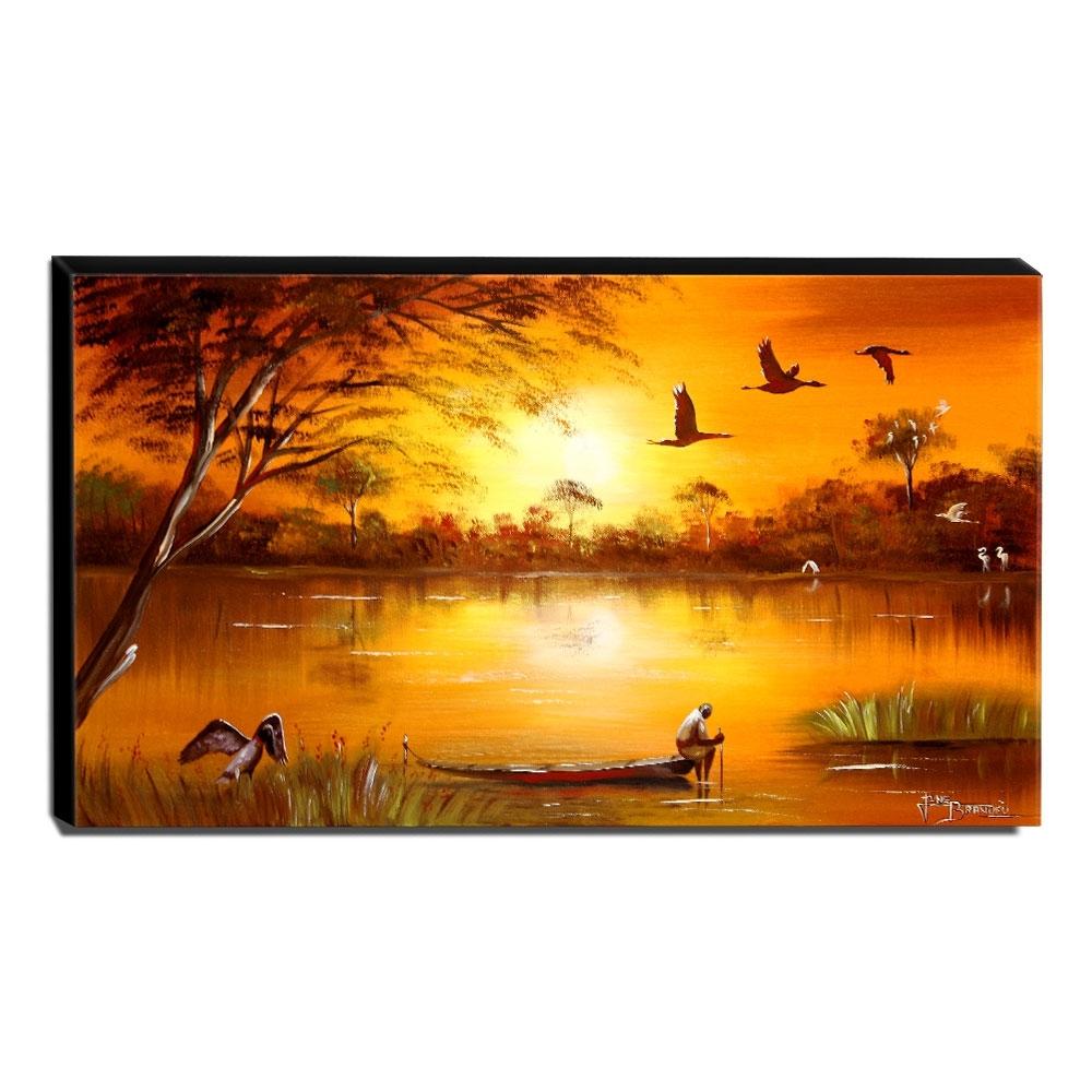 Quadro Decorativo Canvas Pantanal 60x105cm é bom? Vale a pena?