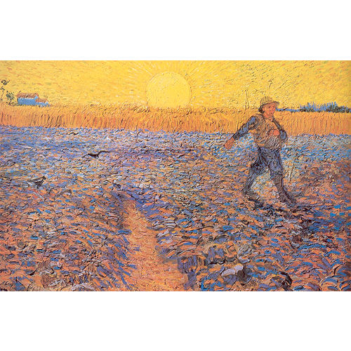 Quadro Decorativo Vincent Van Gogh The Sower Tela Canvas é bom? Vale a pena?