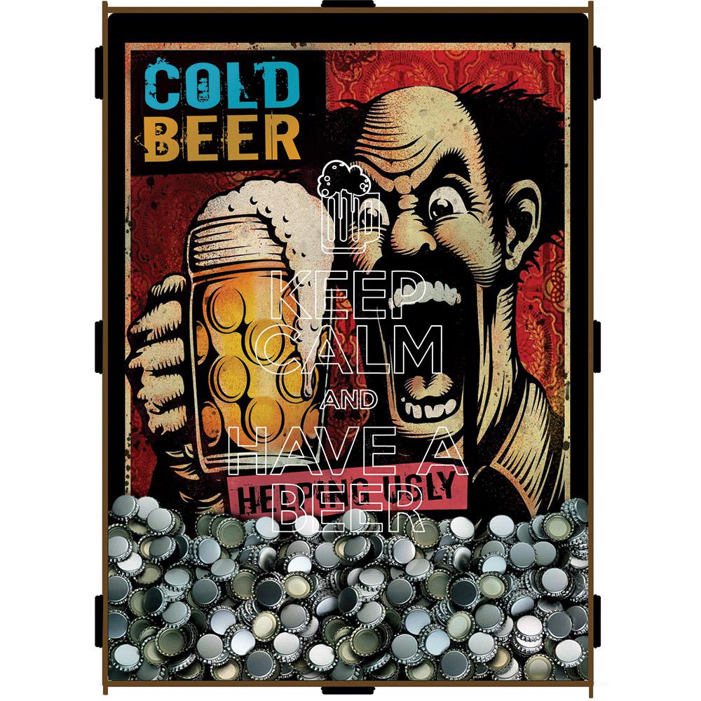 Quadro Porta Tampinhas Cold Beer - at.home é bom? Vale a pena?