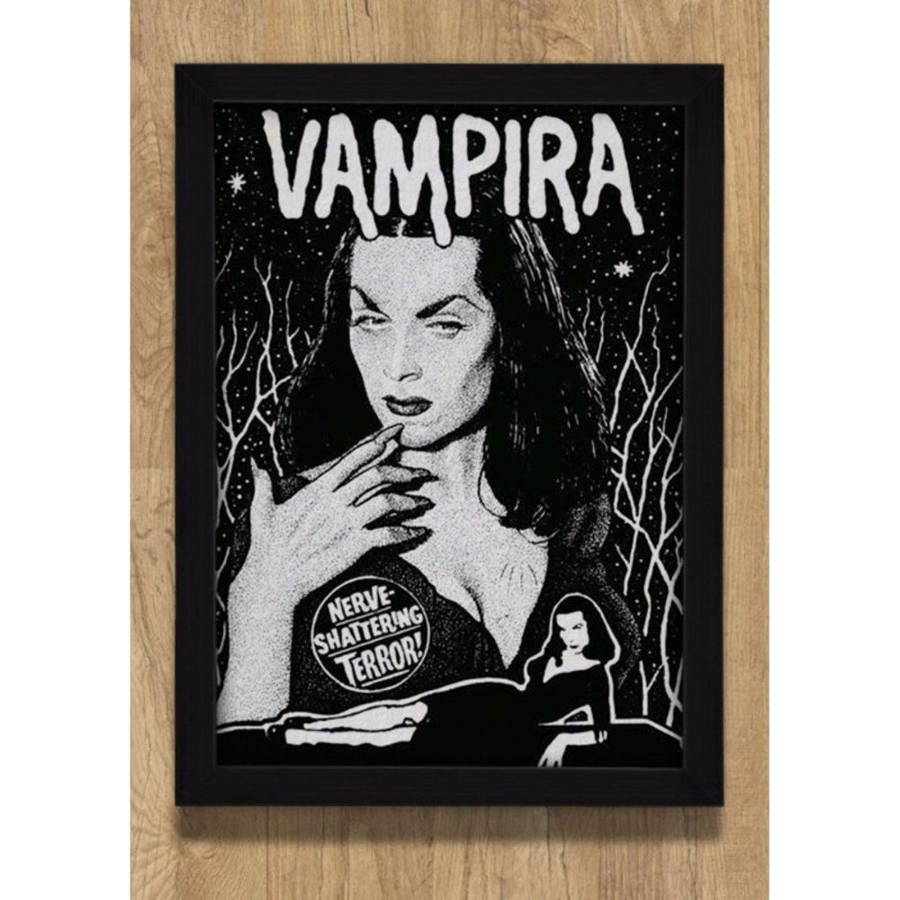 Quadro Vampira Vintage Poster Decoração Quarto Sala é bom? Vale a pena?