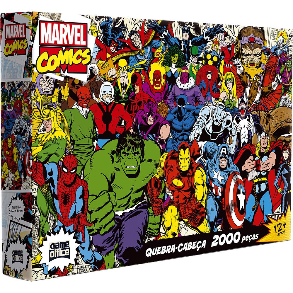 Quebra Cabeça 2.000 Peças - Marvel Comics é bom? Vale a pena?