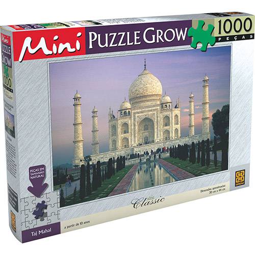 Quebra-Cabeça 1000 Peças Taj Mahal - Grow é bom? Vale a pena?