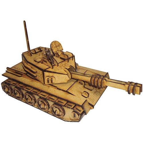Quebra-Cabeça 3D Tanque de Guerra - Cia Laser é bom? Vale a pena?