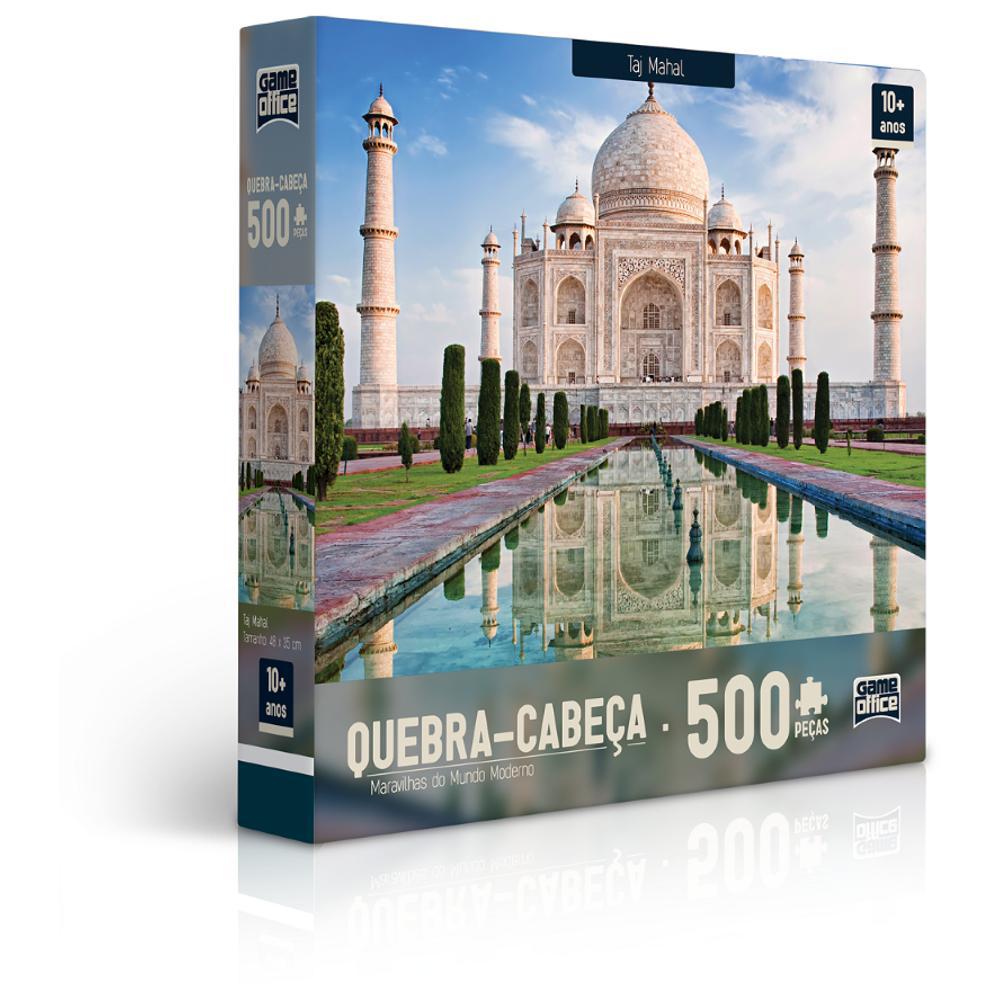 Quebra-Cabeça 500 Peças - Maravilhas Do Mundo Moderno - Taj Mahal é bom? Vale a pena?