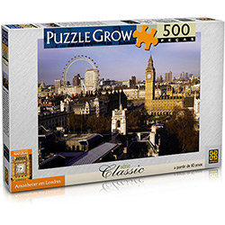 Quebra-Cabeça Amanhecer em Londres Puzzle - 500 Peças - Grow é bom? Vale a pena?