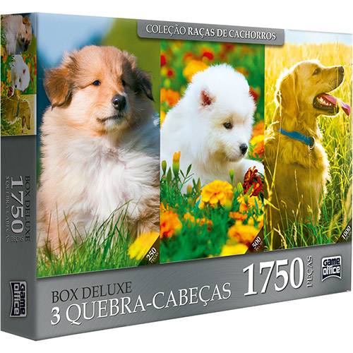 Quebra-Cabeça Box Deluxe 1750 Peças - Filhotes de Cachorros - Game Office é bom? Vale a pena?