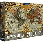 Quebra-Cabeça Game Office Mapa Mundi Século XVII - 2000 Peças é bom? Vale a pena?