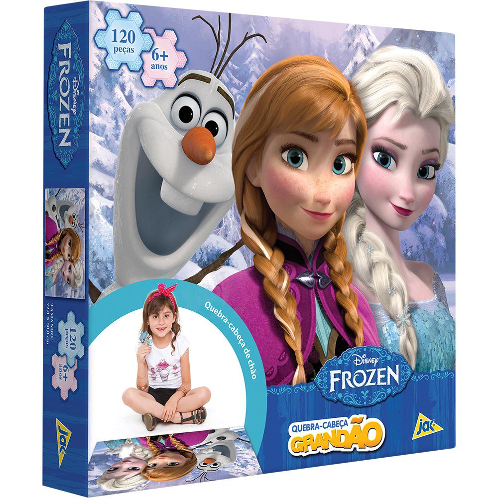 Quebra-Cabeça Grandão Disney Frozen 120 Peças - Jak é bom? Vale a pena?