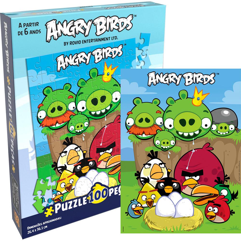 Quebra-Cabeça Grow Angry Birds - 100 Peças é bom? Vale a pena?