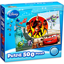 Quebra-Cabeças Disney Pixar - 500 Peças - Grow é bom? Vale a pena?