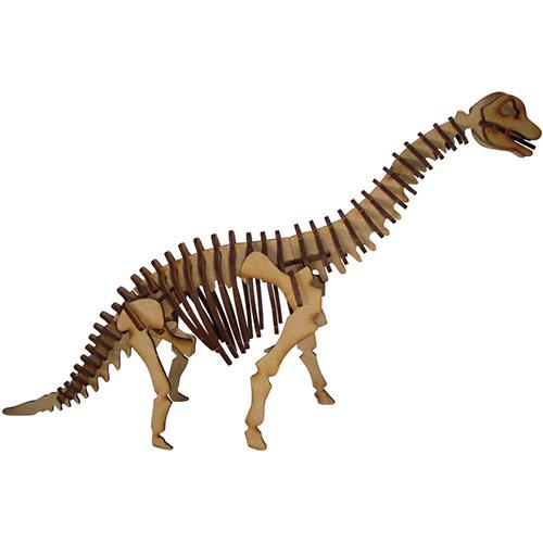 Quebra-Cabeça 3D Dinossauro Braquiossauro - Cia Laser é bom? Vale a pena?