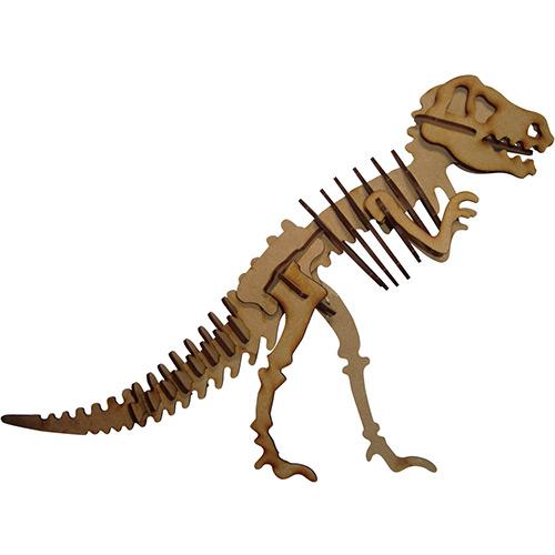 Quebra-Cabeça 3D Dinossauro T-Rex - Cia Laser é bom? Vale a pena?