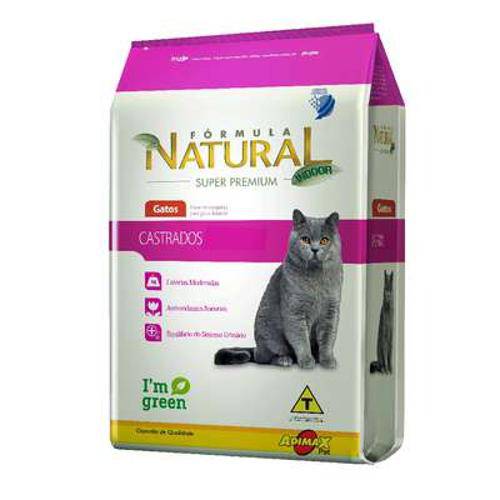 Ração Adimax Pet Formula Natural para Gatos Castrados - 7 Kg é bom? Vale a pena?
