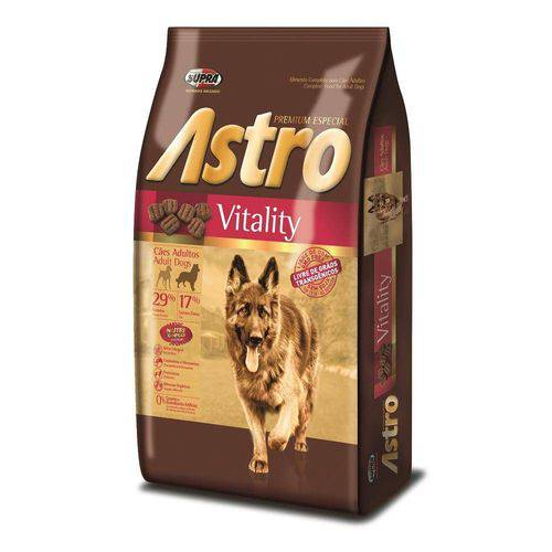 Ração Astro Vitality para Cães de Trabalho 15 Kg - Supra é bom? Vale a pena?