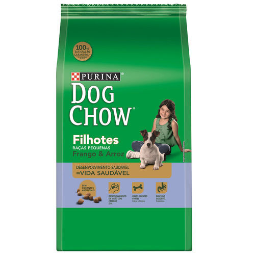 Ração Dog Chow para Cães Filhotes de Raças Pequenas Sabor Frango e Arroz - 15kg é bom? Vale a pena?