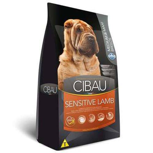 Ração Farmina Cibau Sensitive Lamb para Cães Adultos Sensíveis de Raças Médias e Grandes - 12kg é bom? Vale a pena?