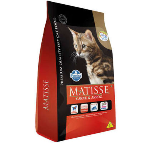 Ração Farmina Matisse Carne e Arroz para Gatos Adultos - 10,1 Kg é bom? Vale a pena?