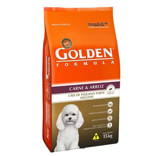 Ração Golden de Carne e Arroz para Cães Adultos Mini Bits - Premier Pet 15kg é bom? Vale a pena?