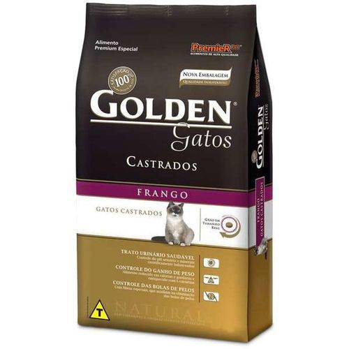 Ração Golden Gato Adulto Castrado - Frango - 10,1kg é bom? Vale a pena?