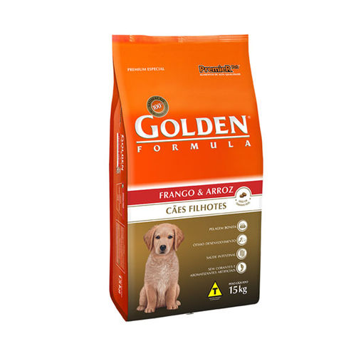 Ração Golden para Cães Filhotes Frango 15kg - Premier Pet é bom? Vale a pena?