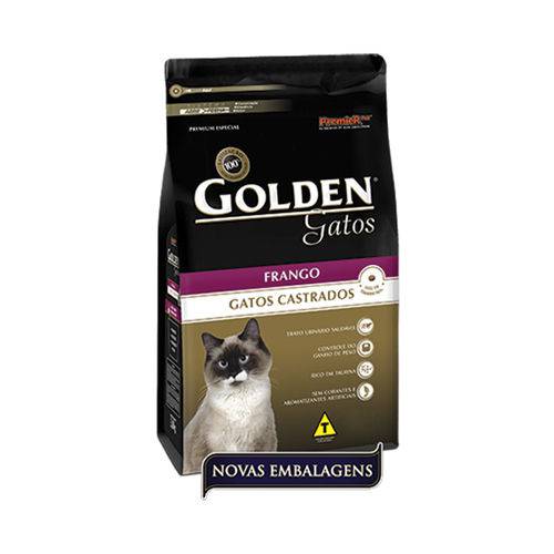Ração Golden para Gatos Adultos Castrados Frango 10,1kg - Premier Pet é bom? Vale a pena?