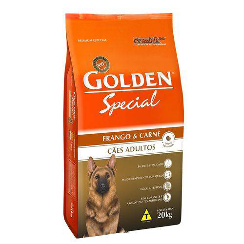 Ração Golden Special Sabor Frango e Carne para Cães Adultos 20kg é bom? Vale a pena?