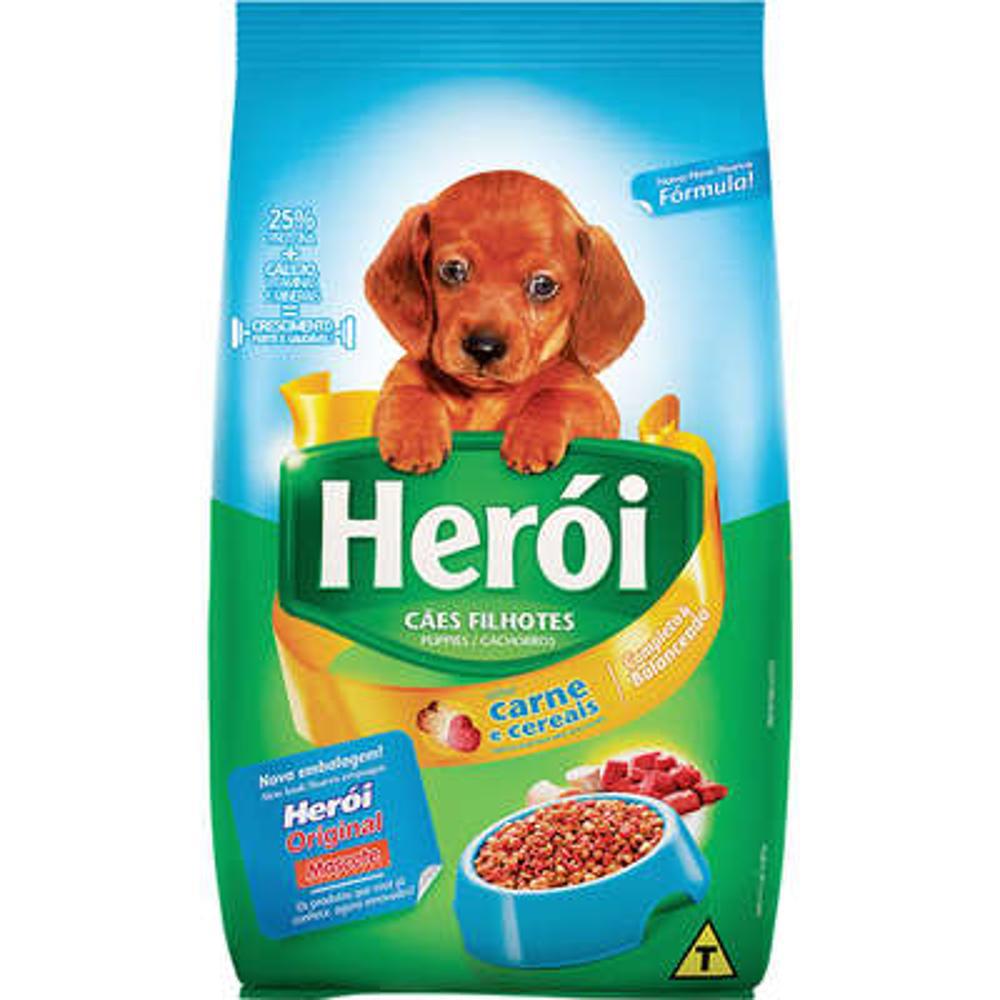 Ração Guabi Herói Carne E Cereais Para Cães Filhotes - 8 Kg é bom? Vale a pena?