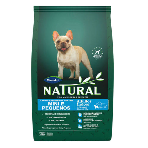 Ração Guabi Natural Indoor para Cães Adultos de Raças Mini e Pequenas - 7,5kg é bom? Vale a pena?