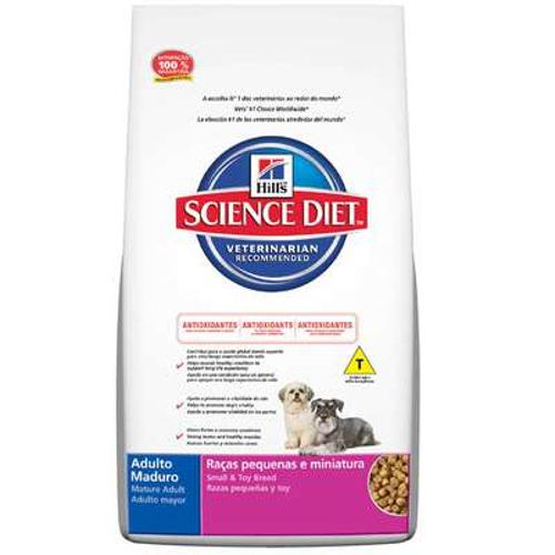 Ração Hills Science Diet Canino Sênior com Mais de 11 Anos Raças Pequenas e Minuaturas - 3 Kg é bom? Vale a pena?