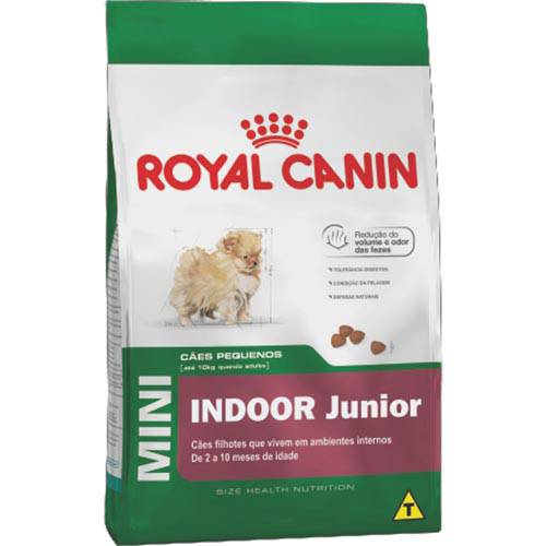 Ração Royal Canin Mini Indoor Junior para Cães Filhotes de Raças Pequenas em Ambientes Internos - 7,5Kg é bom? Vale a pena?
