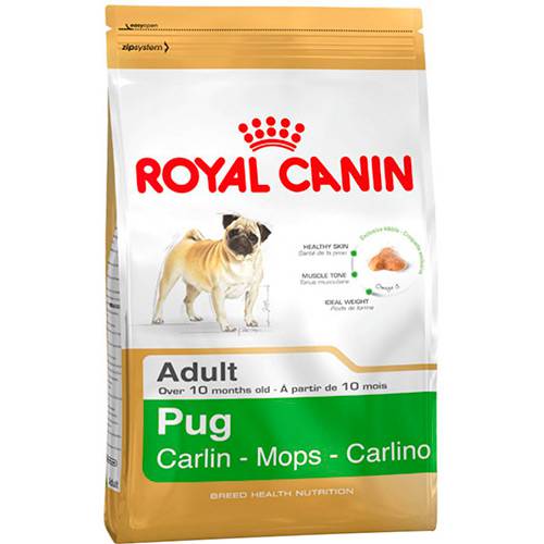 Ração para Cães Adultos da Raça Pug 1kg - Royal Canin é bom? Vale a pena?