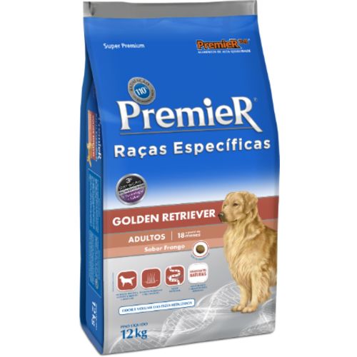 Ração Premier Pet Raças Específicas Golden Retriever Adulto 12 Kg é bom? Vale a pena?