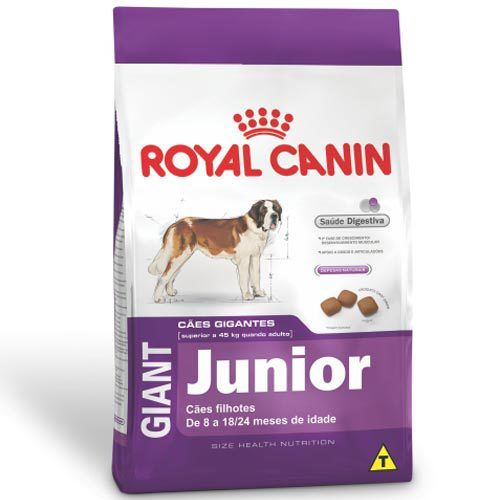 Ração Royal Canin Giant Junior Cães Filhotes de Porte Gigante de 8 a 18/24 Meses de Idade - 15 Kg é bom? Vale a pena?