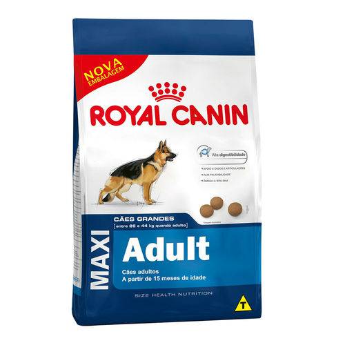 Ração Royal Canin Maxi - Cães Adultos - 15kg é bom? Vale a pena?