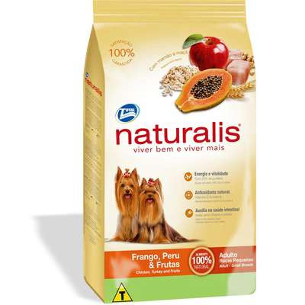 Ração Total Naturalis Frango, Peru E Frutas Para Cães Adultos De Raças Pequenas - 15kg é bom? Vale a pena?