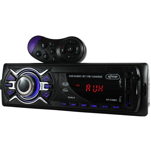 Rádio Automotivo Bluetooth 60w X4 Usb Sd Aux Quick Charger Kp-c30bh é bom? Vale a pena?