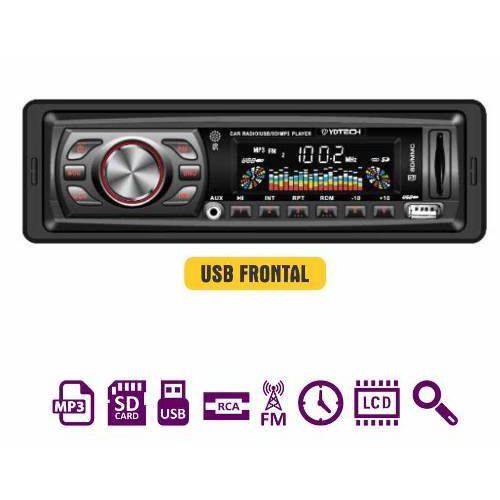 Radio Automotivo YDTECH com MP3 Entrada USB Cartão SD Tela LCD AMFM é bom? Vale a pena?