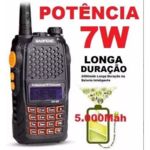 Radio Comunicador Baofeng UV-6R Walk Talk Dual Band VHF UHF FM + Fone de Ouvido é bom? Vale a pena?