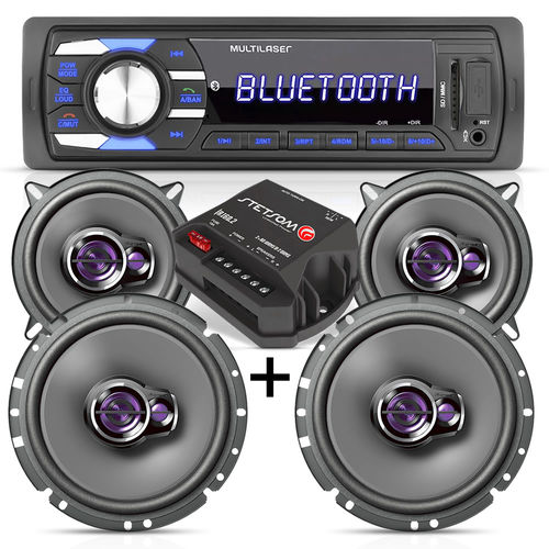 Radio Mp3 Bluetooth + Auto Falante 5 e 6 Pioneer + Módulo Stetsom é bom? Vale a pena?