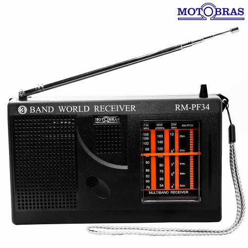 Rádio Portátil 3 Faixas Rm-Pf 34 – Motobras é bom? Vale a pena?
