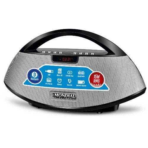 Rádio Portátil Mondial Speaker Bluetooth Sk 01 15w - Bivolt é bom? Vale a pena?